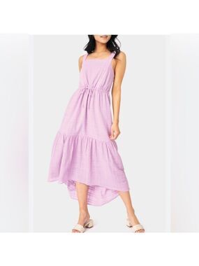 GIBSONLOOK Cotton Gauze Tiered Maxi Dress